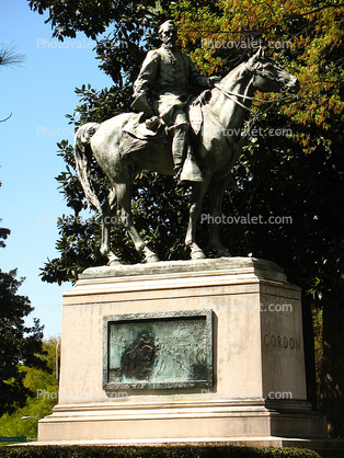 Statue of the racist John Brown Gordon, Confederate general, Atlanta