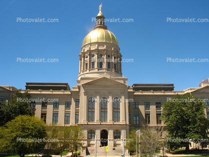 Dome, State Capitol, Building, Atlanta