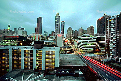 Atlanta, Twilight, Dusk, Dawn, November 1992