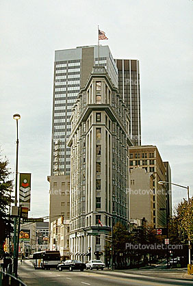 Flatiron Building in Atlanta, Commercial Office Highrise, Downtown, November 1992