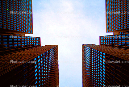 Peachtree Center Atlanta, Cityscape, Buildings, Skyscraper, November 1992