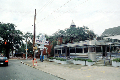 Bobbie's, Savannah College of Art and Design, Signage, Sign, Diner, Building, art-deco