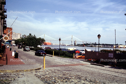 Savannah Waterfront, Cobblestone Street