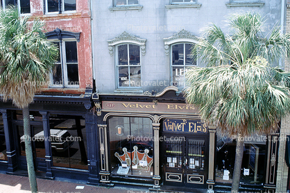 Shops, buildings, Savannah