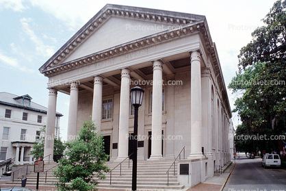 First Baptist Church, Columns, building, Historic Savannah