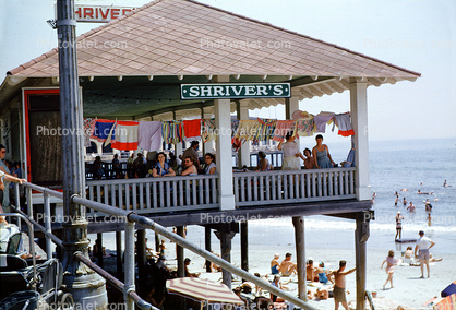 Shriver's Salt Water Taffy and Fudge, the Boardwalk, Ocean City, New Jersey, 1950s