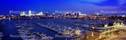 Atlantic City Panorama, Docks, Harbor, Port