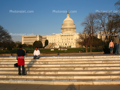 United States Capitol, steps