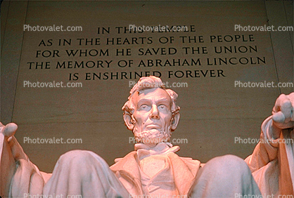 In This Temple of Freedom, Lincoln Memorial Is Enshrined Forever