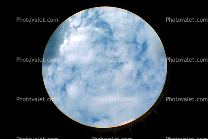 Round, Circular, Circle, clouds, pure sky, Hirschon Museum
