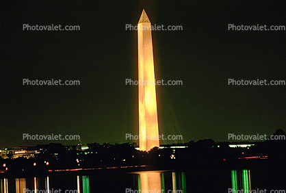Washington Monument in the Night