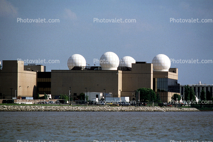 Main Campus, Radomes, U.S. Naval Research Laboratory, Potomac River