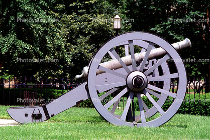 Cannon, Artillery, gun, Andrew Jackson Memorial, statue