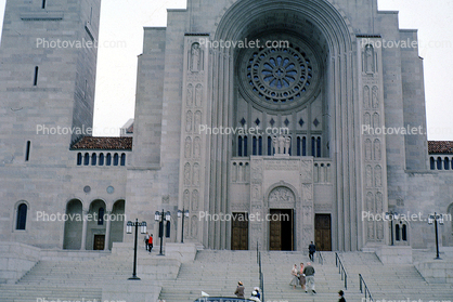 Basilica of the National Shrine Catholic Church, building, June 1962, 1960s