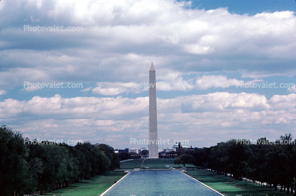 Washington Monument, National Mall, reflecting pool