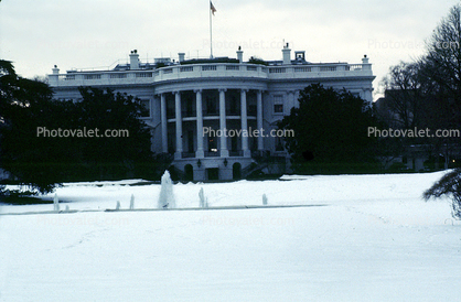 White House, Snow, Cold, Ice, Chill, Chilly, Chilled, Frigid, Frosty, Frozen, Icy, Nippy, Snowy, Winter, Wintry, Exterior, Outdoors, Outside