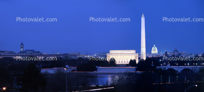 Washington Monument, Twilight, Dusk, Dawn