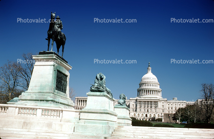 Ulysses S. Grant Memorial, Statue, Statuary, Figure, Sculpture, art, artform, American Civil War