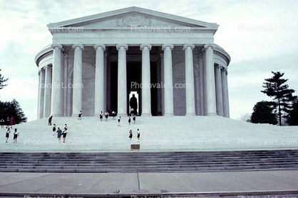 Jefferson Memorial, April 1967, 1960s