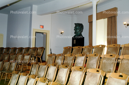 Ford's Theatre Seating, Chars, Lincoln Bust, Interior