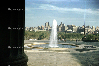 Water Fountain, aquatics, Philadelphia, 1953, 1950s