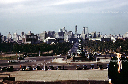 Philadelphia Cityscape, 1948, 1940s