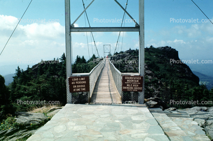 Grandfather Mountain Swinging Bridge, landmark, suspension, Mile High