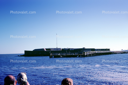 Fort Sumter, Civil War, harbor, shore, shoreline, coastal, Pier