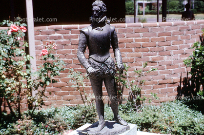 statue, statuary, Sculpture, art, artform, Jamestown, June 1967