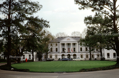 Mansion, Home, Building, Cars, automobile, vehicles, 1960s