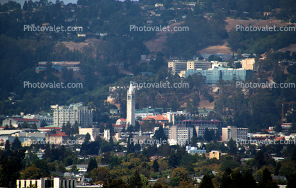 UCB, University of California Berkely, buildings, eastbay hills
