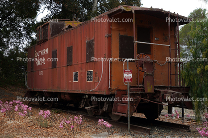 Southern Pacific Caboose, Pinole, Contra Costa County