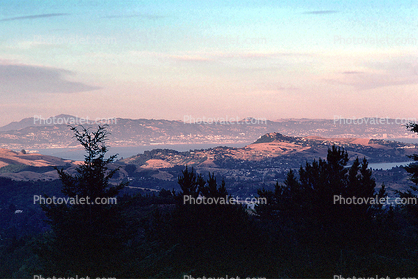 view from Mountain Inn, Mt Tamalpais