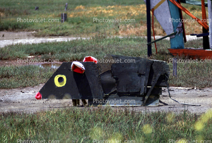 Mouse, Rat, Emeryville Mudflat Sculpture, Emeryville Crescent, 28 October 1973