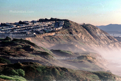 Shoreline, Coast, Coastline, Hill, Cliffs, Pacifica