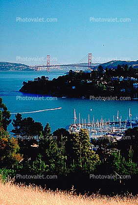 Belvedere, Tiburon, Golden Gate Bridge