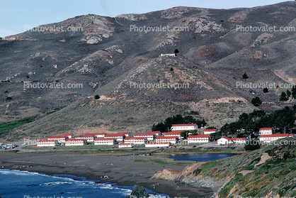 Barracks, Hills, Rodeo Beach, Marin County