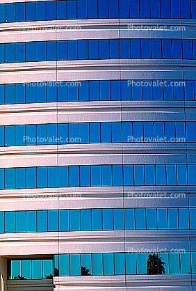 Glass, Windows, curved office building