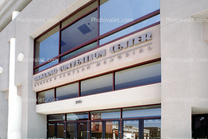 Oakland Convention Center, Oakland City Center, George R Scotlan memorial building