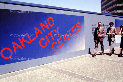 Oakland City Center, 1980s