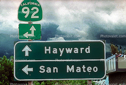 California State Highway-92, Hayward, San Mateo