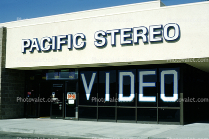 Pacific Stereo, Video, store, building