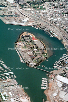 Coast Guard Island, Alameda, Oakland Estuary, (artificial island)