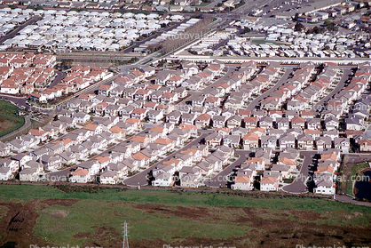 red rooftops, Urban Sprawl, homes, Houses, Housing, buildings, Robert, San Lorenzo