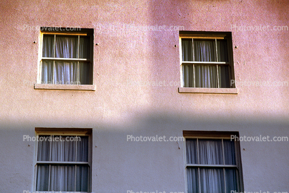 window, Benjamin Franklin Hotel, San Mateo, Downtown