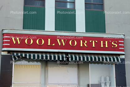 Woolworth's, store, building, Downtown Bakersfield