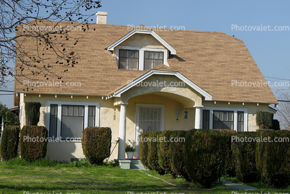 home, house, housing, single family dwelling unit, building, Tulare, Tulare County