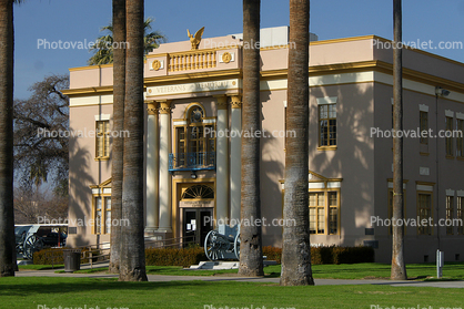 Veterans & Senior Center, Veterans Memorial building, Hanford, Kings County