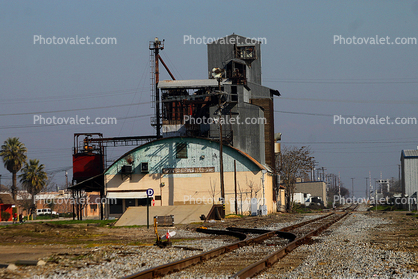 Railroad Tracks, Hanford, Kings County