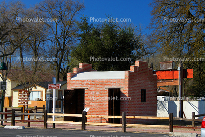 City Jail, brick building, Paso Robles History Museum
